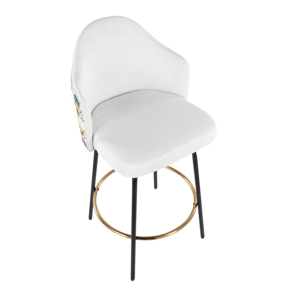 Union Rustic Tenessa Swivel 29'' Bar Stool Wayfair